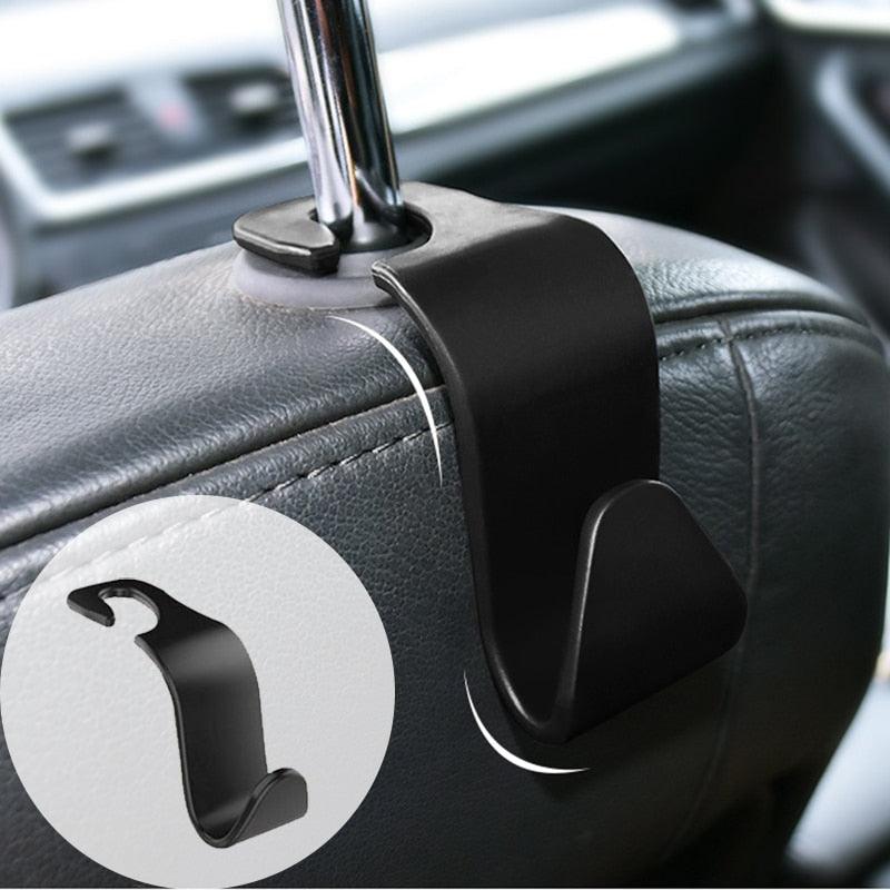 Car Headrest Bag Hooks – 1, 2 or 4 Pack
