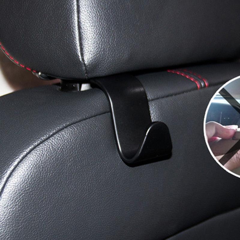 Car Headrest Bag Hooks – 1, 2 or 4 Pack