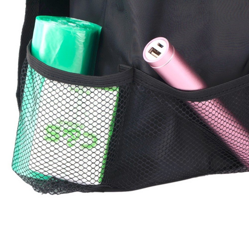 Compact Seatback Organizer with Tissue Holder