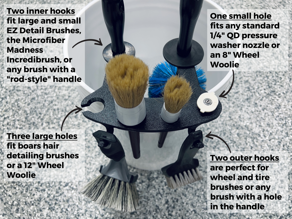 BucketCaddy Car Wash Brush Organizer