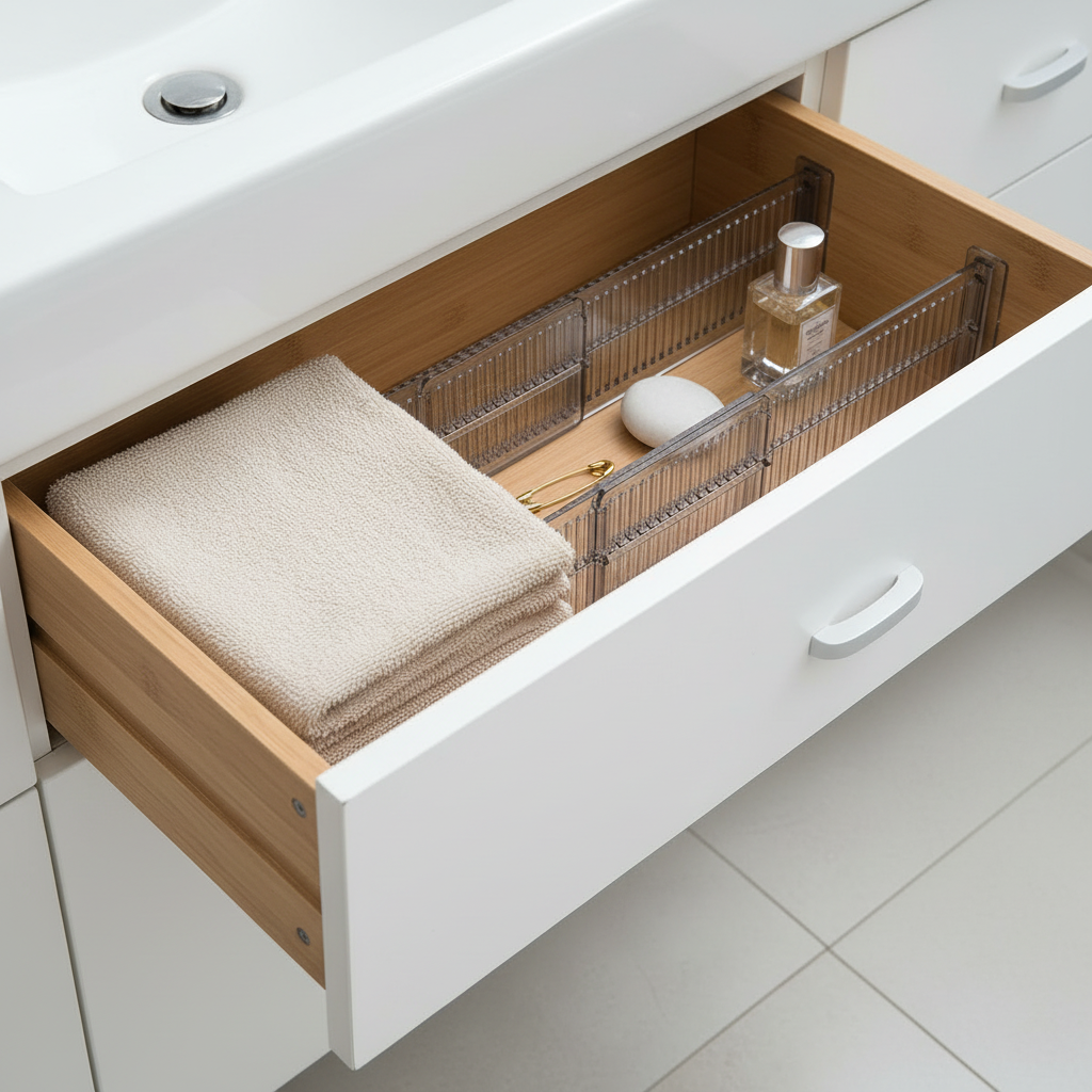 Adjustable Drawer Dividers – Single, 2 & 4-Piece Options