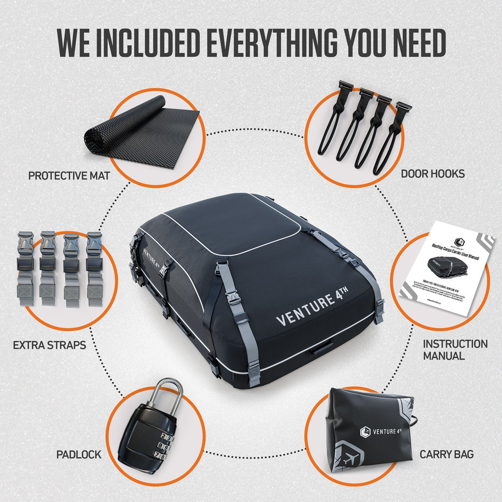 VENTURE 4TH Rooftop Cargo Bag – 21 Cubic Feet