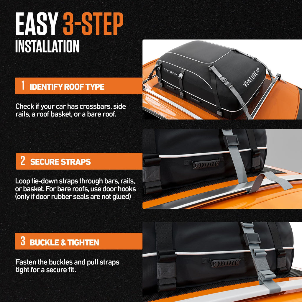 VENTURE 4TH Rooftop Cargo Bag – 21 Cubic Feet