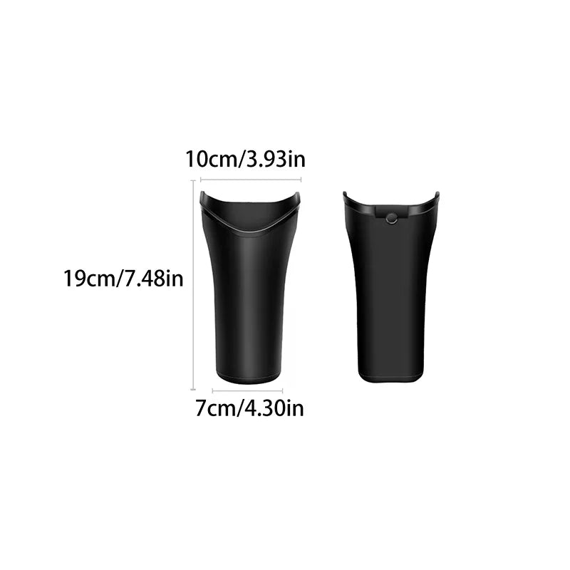 Compact Car Umbrella Storage Bucket – Black