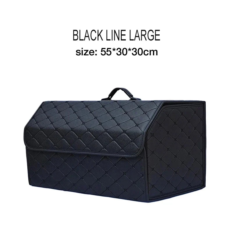 Folding Trunk Storage Box – PU Leather