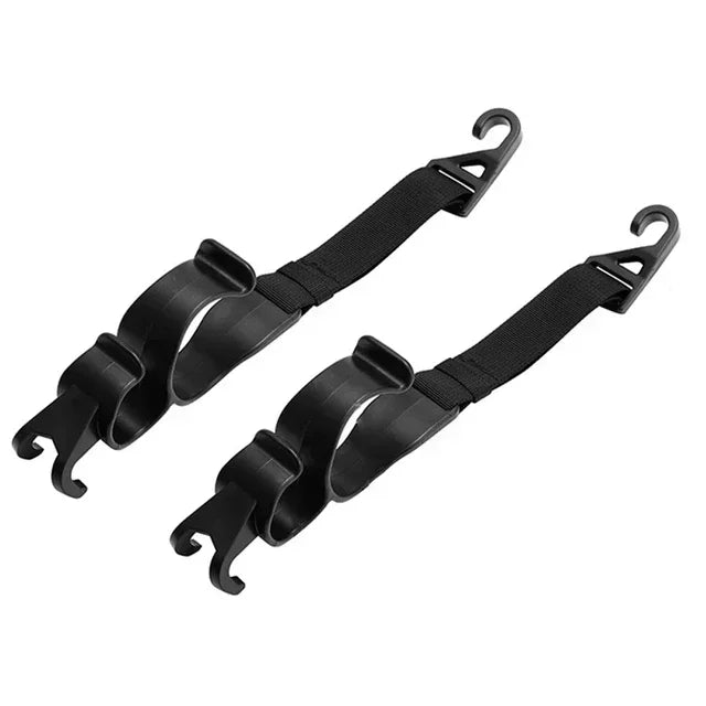 Seatback Hanging Multi-Hook Organizers – 2 Pack