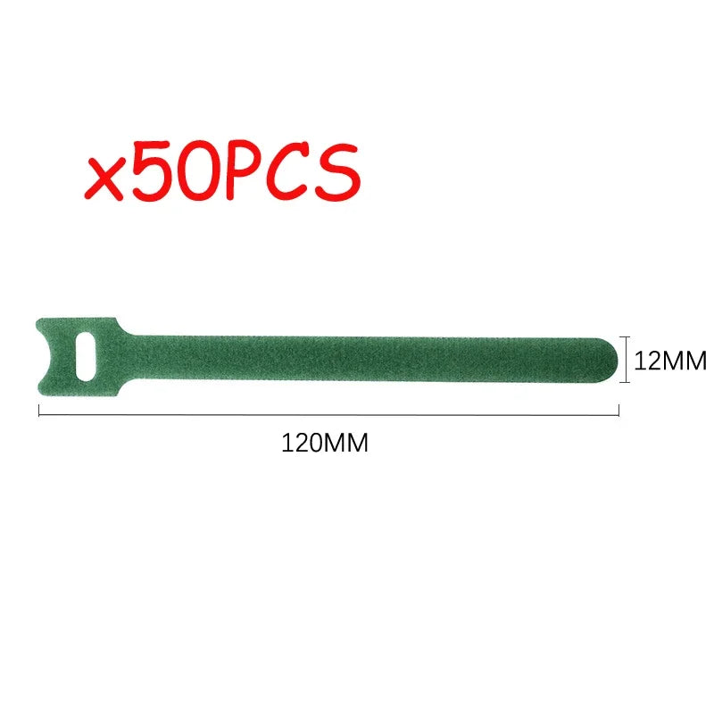 Reusable Hook-and-Loop Cable Straps – Color & Pack Options