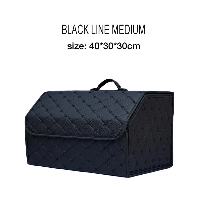 Folding Trunk Storage Box – PU Leather
