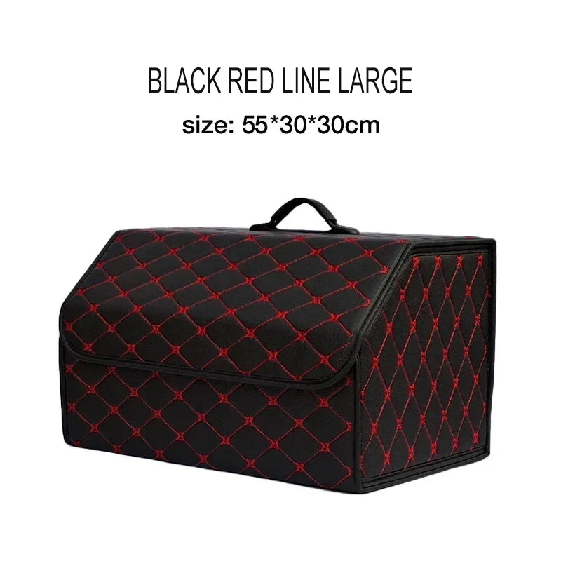 Folding Trunk Storage Box – PU Leather