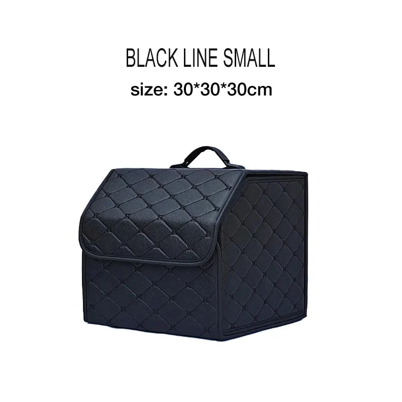 Folding Trunk Storage Box – PU Leather