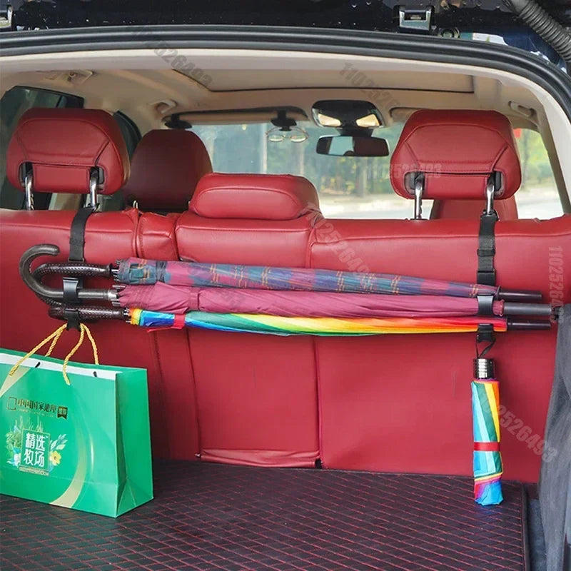 Seatback Hanging Multi-Hook Organizers – 2 Pack