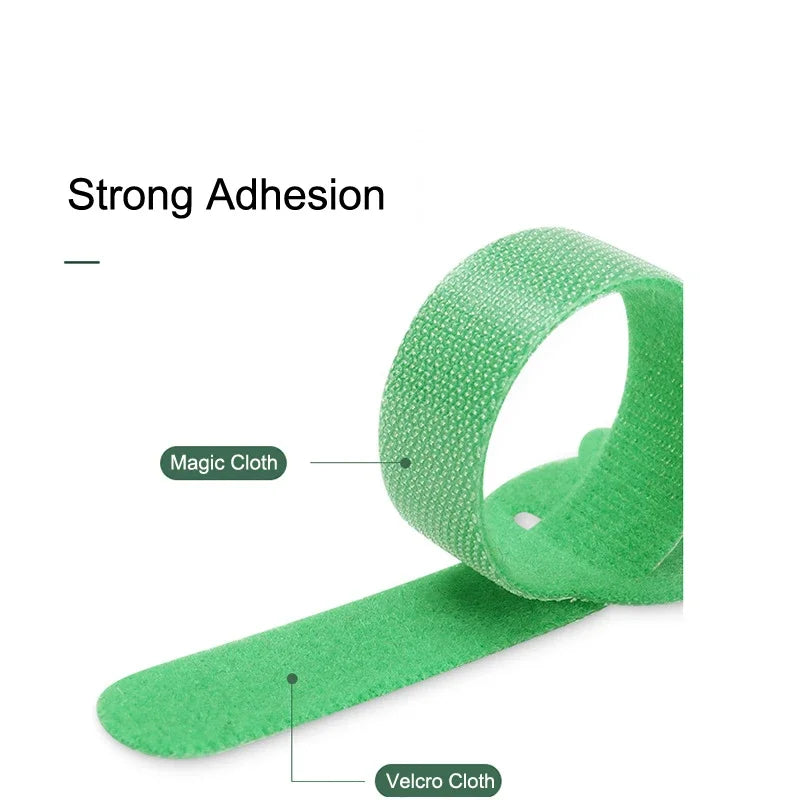 Reusable Hook-and-Loop Cable Straps – Color & Pack Options