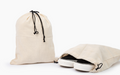 Cotton Purse & Shoe Storage Bags – 3 Pack