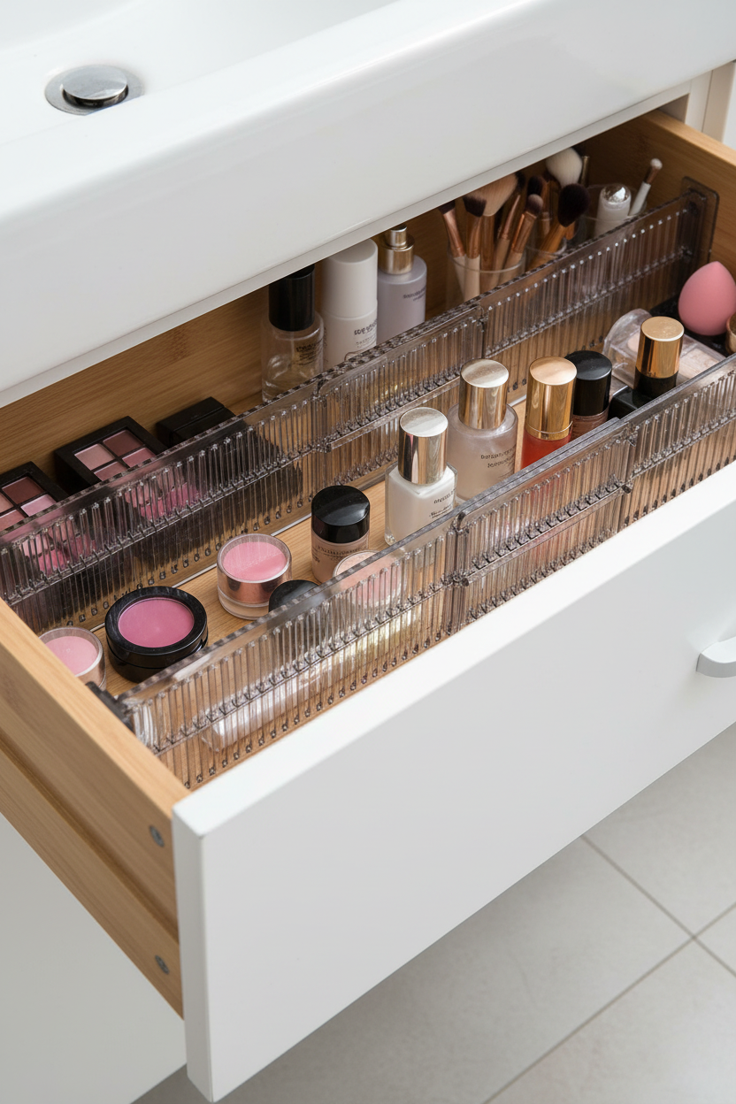 Adjustable Drawer Dividers – Single, 2 & 4-Piece Options