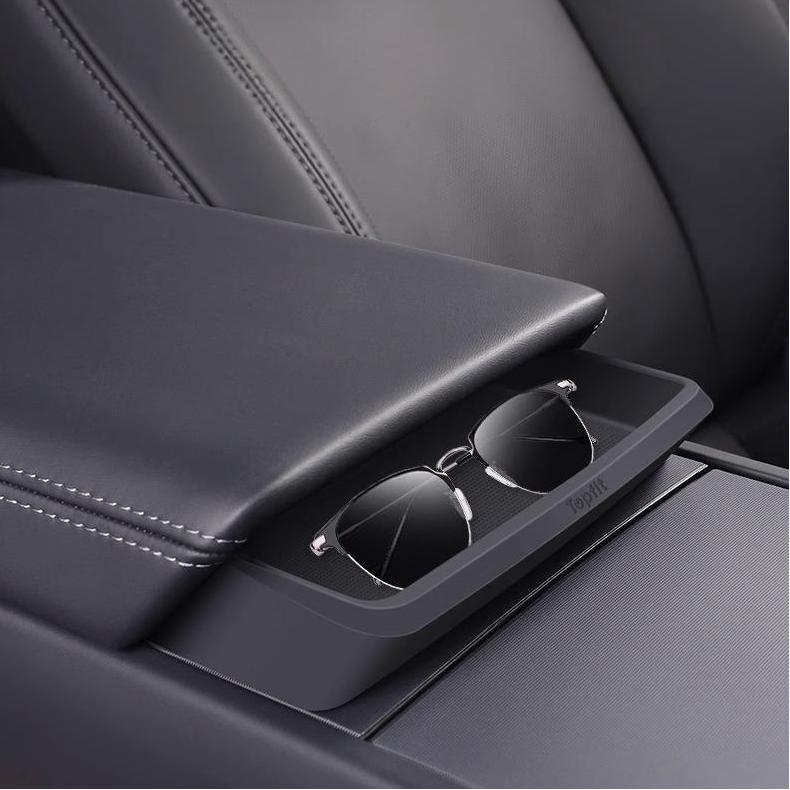 TESERY Armrest Glasses Organizer – Model 3 Highland / Model Y Juniper