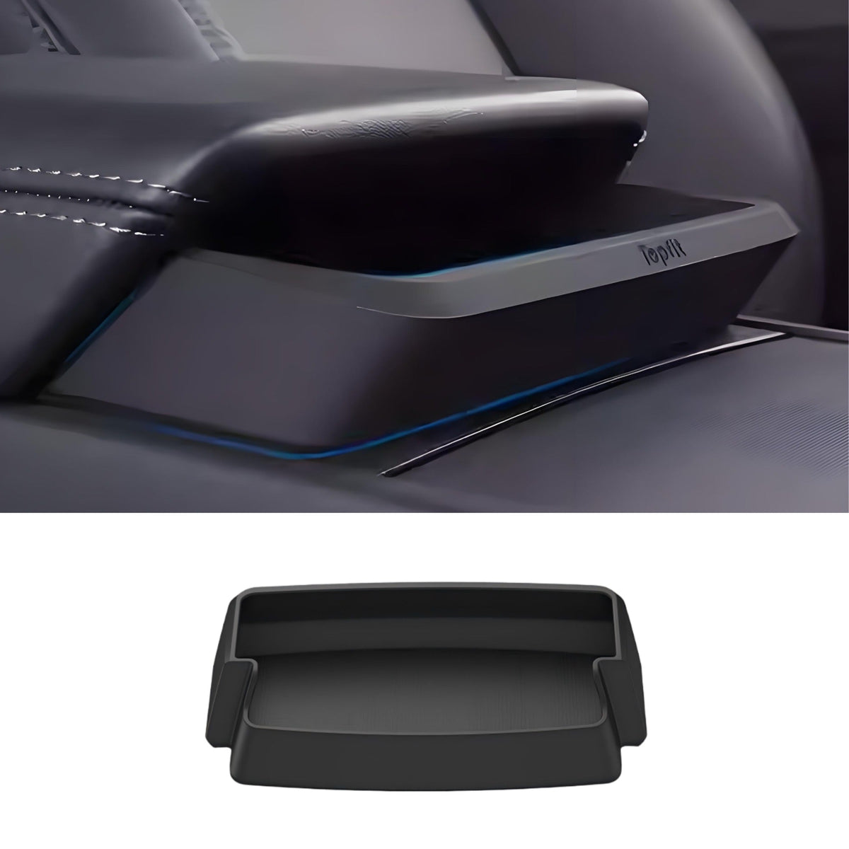 TESERY Armrest Glasses Organizer – Model 3 Highland / Model Y Juniper