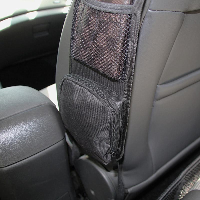 Seat-Side Hanging Organizer with Drink Pocket