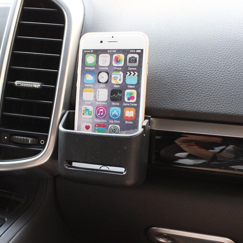 Compact Car Air Vent Storage Pocket