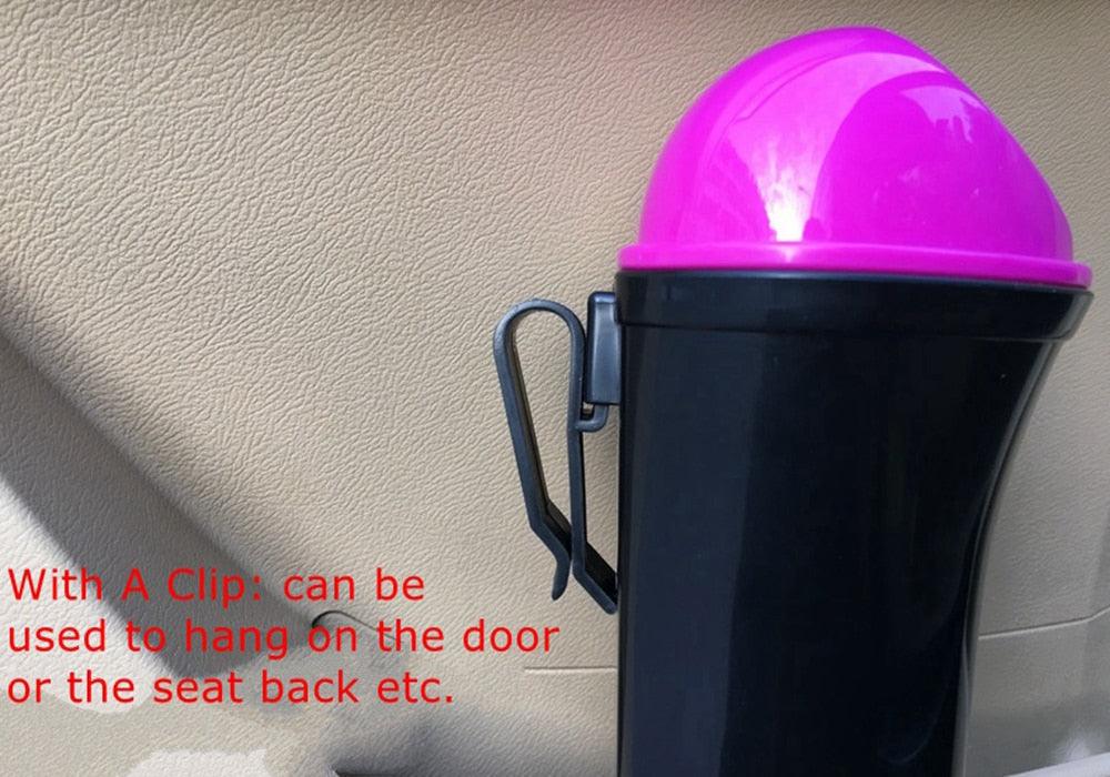 Compact Car Trash Can