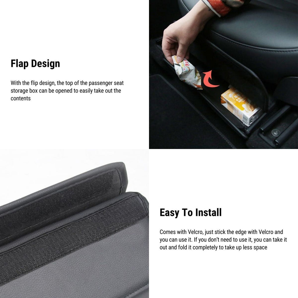 TESERY Under-Seat Storage Box – Model Y (2020–2024)