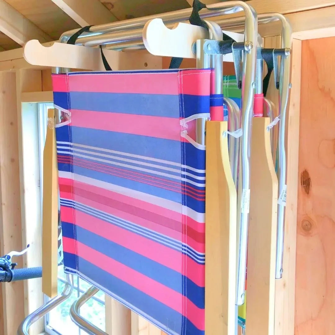 Lawn Chair Storage Hooks – Stud Mounted
