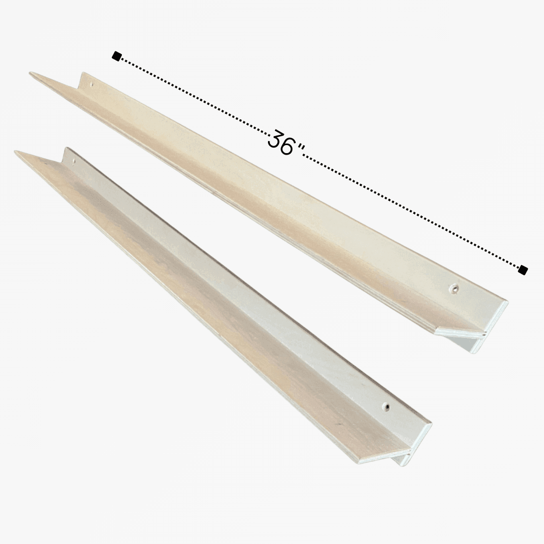 Ledge Storage Shelf – Stud Mounted, 24 or 36 Inch