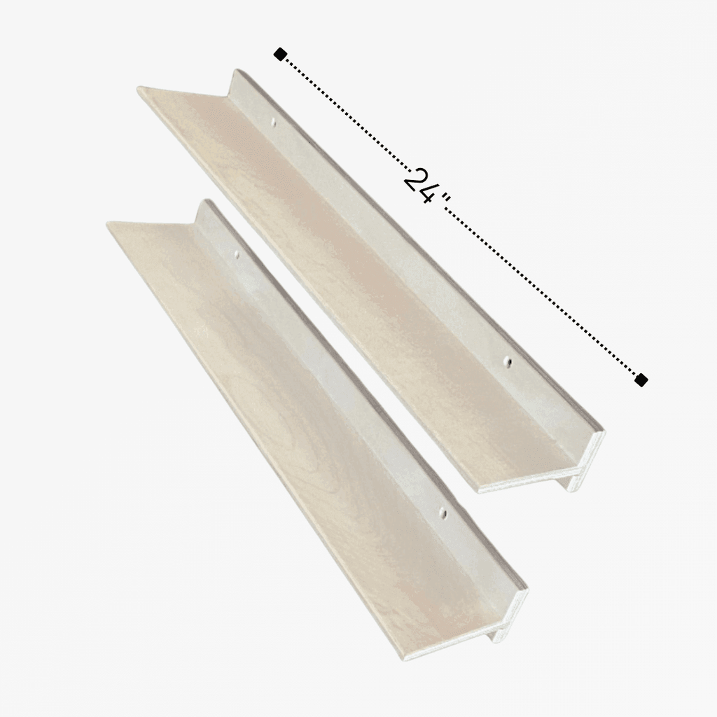 Ledge Storage Shelf – Stud Mounted, 24 or 36 Inch