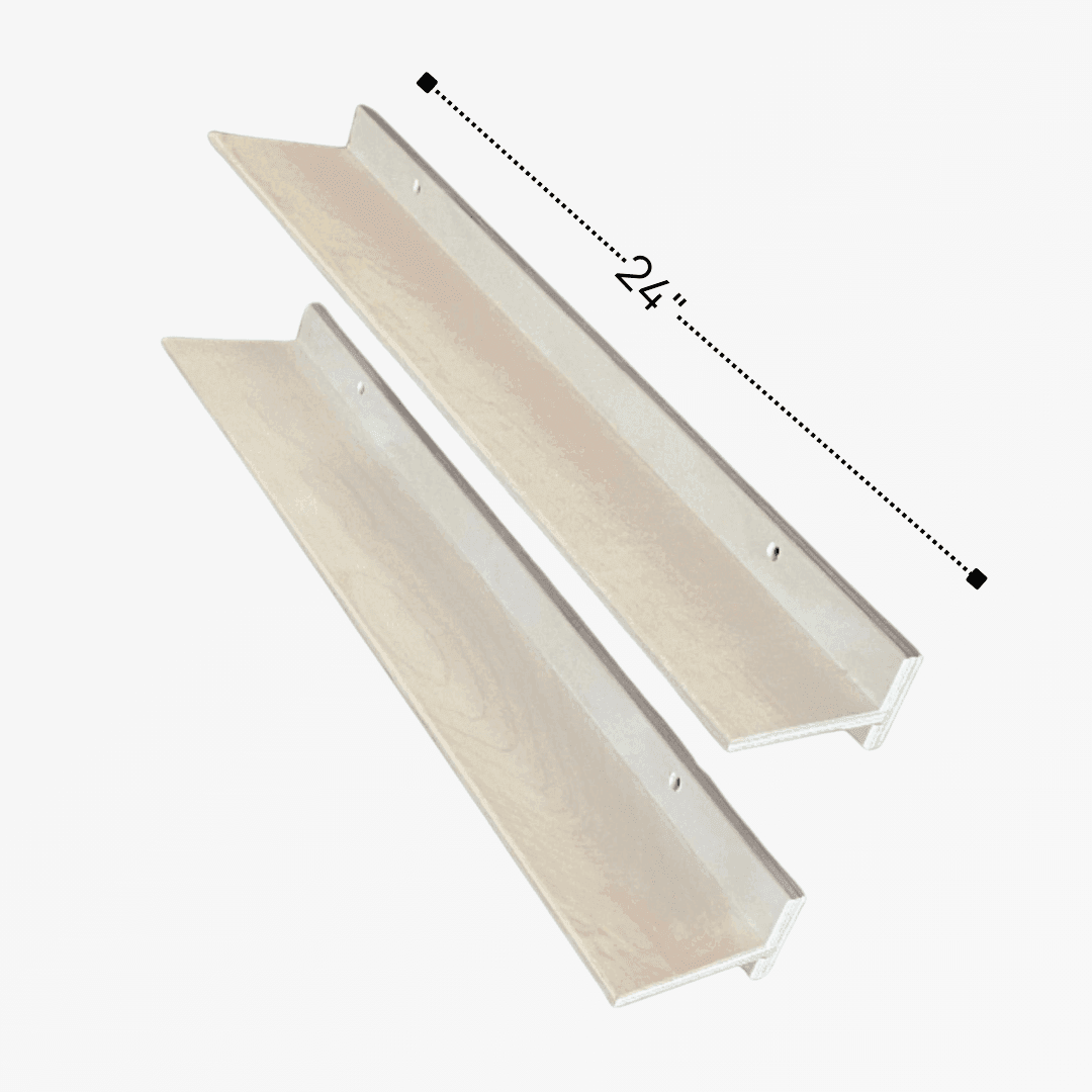 Ledge Storage Shelf – Stud Mounted, 24 or 36 Inch