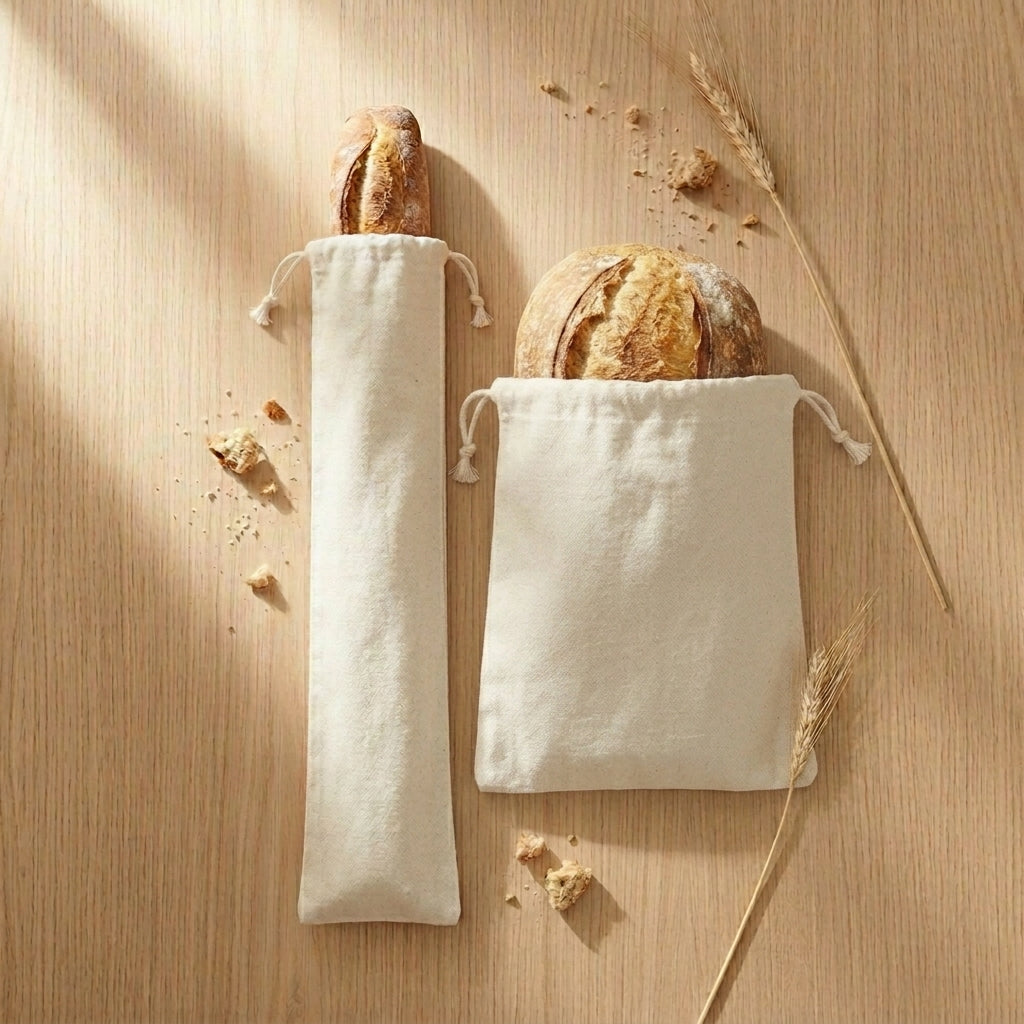 Reusable Linen Bread Storage Bags