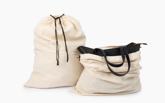 Cotton Purse & Shoe Storage Bags – 3 Pack