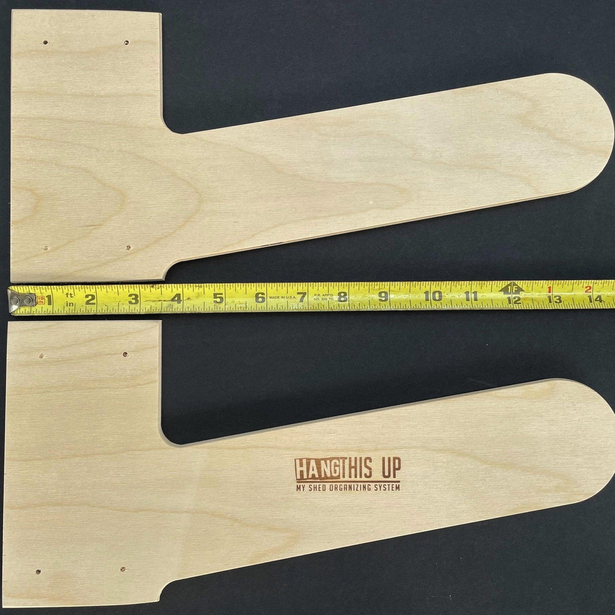 Step Ladder Storage Rack – Stud Mounted