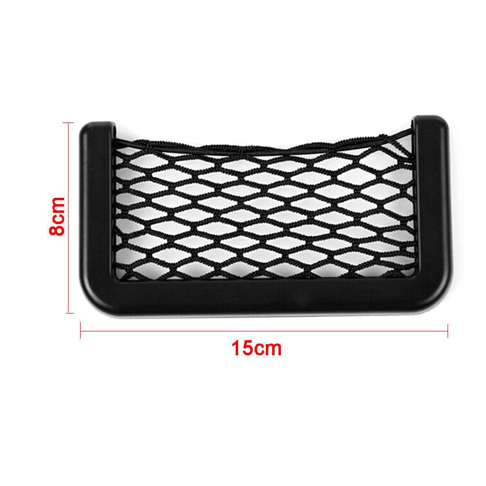 Adhesive Car Storage Net Pocket